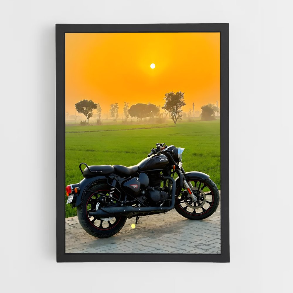 Poster Road Trip 350 – affiche Royal Enfield (vue 2)